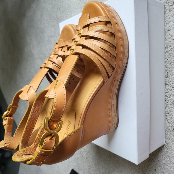Chloe Marcie wedge sandal - Picture 5 of 9
